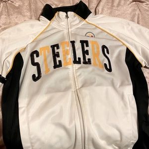 Vintage Steelers Zip up Sweatshirt